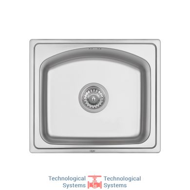 Кухонна мийка Qtap 4842 Satin 0,8 мм (QT4842SAT08)2