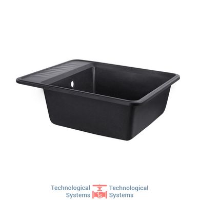 Кухонна мийка Qtap CS 6250 Black (QT6250BLA404)3