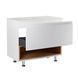 Тумба напольная Qtap Robin 800х616х437 White/Whitish oak со столешницей QT1380TNН8001WWO Фото: 2