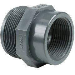 Перехідник різьбовий ПВХ Effast RERRIE050C, d1-1/2"x3/4"1