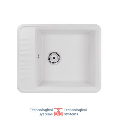 Кухонна мийка Qtap CS 6250 White (QT6250WHI650)1