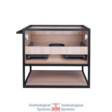 Тумба подвесная Qtap Taurus 600х580х437 Whitish oak QT2474TPT603WO6