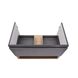 Тумба подвесная Qtap Robin 800х580х437 Graphite/Whitish oak QT1374TPВ8002GWO Фото: 5