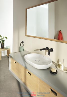 GROHE EUROSMART Змішувач для умивальника на 2 отвори, колір чорний матовий4