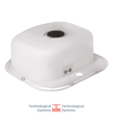 Кухонна мийка Qtap 4947 Micro Decor 0,8 мм (QT4947MICDEC08)4