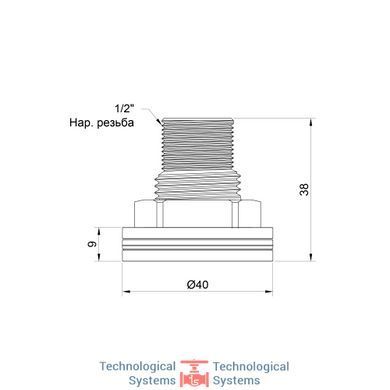 Врезка SD Plus 1/2" в бак SD400153