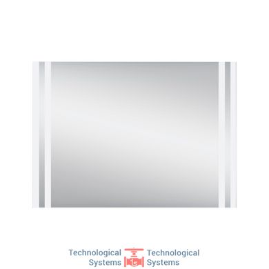 Зеркало Qtap Mideya Classic 500х700 с LED-подсветкой, Reverse QT2078250640W3