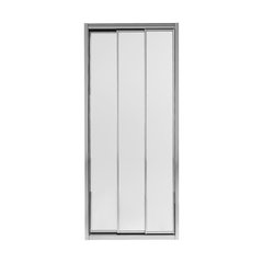 Душові двері в нішу Qtap Uniford CRM207.C4 68-71x185 см, скло Clear 4 мм, покриття CalcLess1