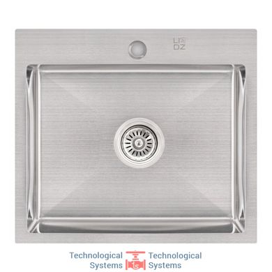 Кухонна мийка Lidz H5045 Brush 3.0/1.0 мм (LIDZH5045BRU3010)2