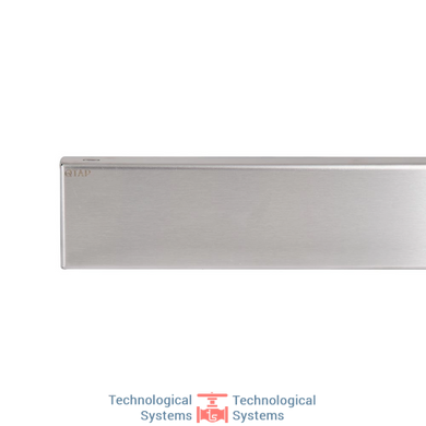 Трап из нержавеющей стали Qtap Taurus Tile700 линейный с сухим затвором под плитку4
