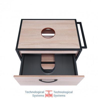 Тумба напольная Qtap Taurus 700х616х469 Whitish oak со столешницей QT2480TNT73WO4