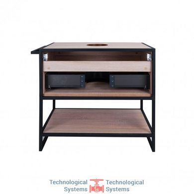 Тумба напольная Qtap Taurus 700х616х469 Whitish oak со столешницей QT2480TNT73WO5