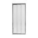 Душевая дверь в нишу Qtap Uniford CRM207.C4 68-71x185 см, стекло Clear 4 мм, покрытие CalcLess Фото: 1